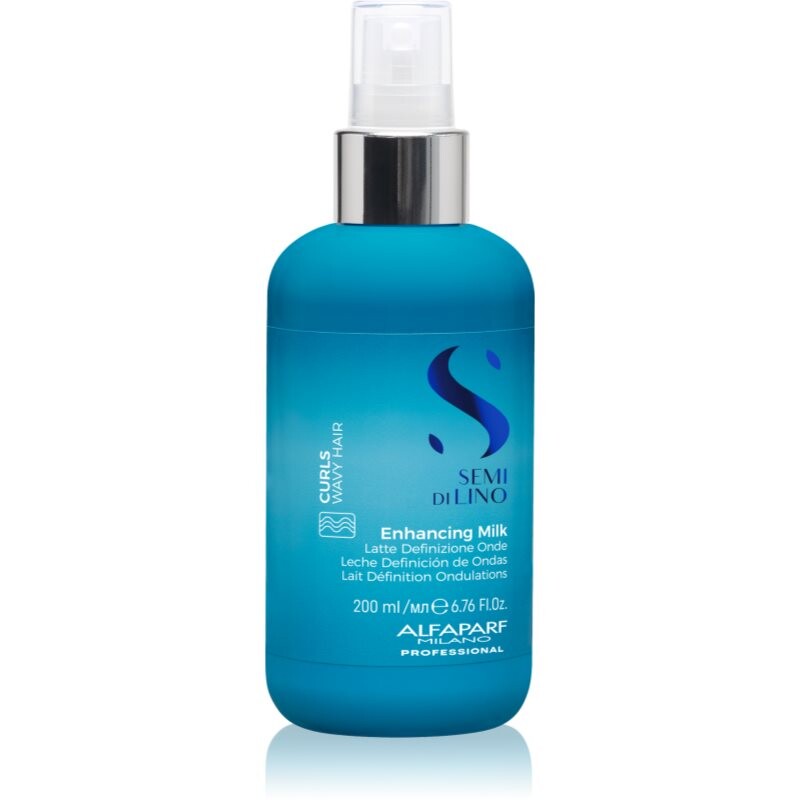 Alfaparf Milano Semi Di Lino Curls Enhancing Milk defining cream 200 ml