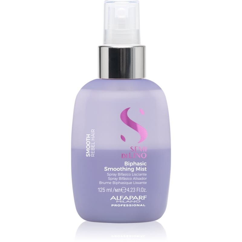 Alfaparf Milano Semi di Lino Smooth Biphasic Smoothing Mist 2-phase treatment for hair 125 ml