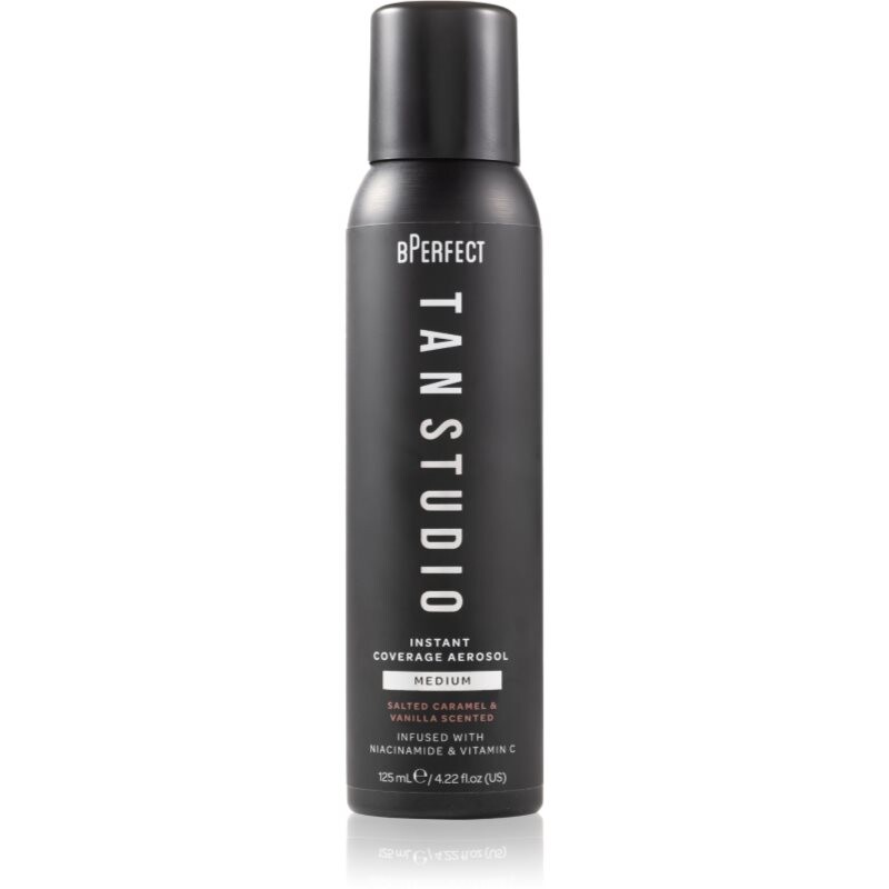 BPerfect Tan Studio Instant Aerosol Tan self-tanning spray shade Medium 125 ml
