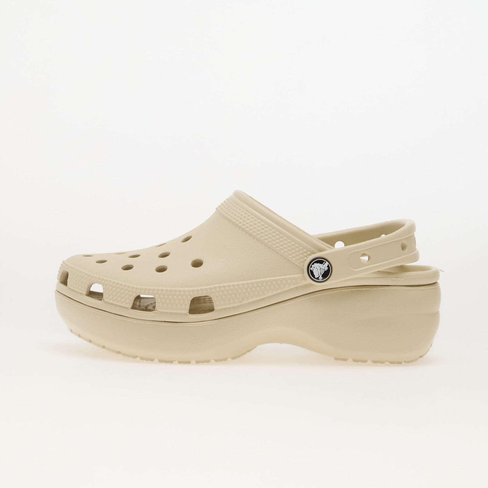 Crocs Classic Platform Clog W Bone 8