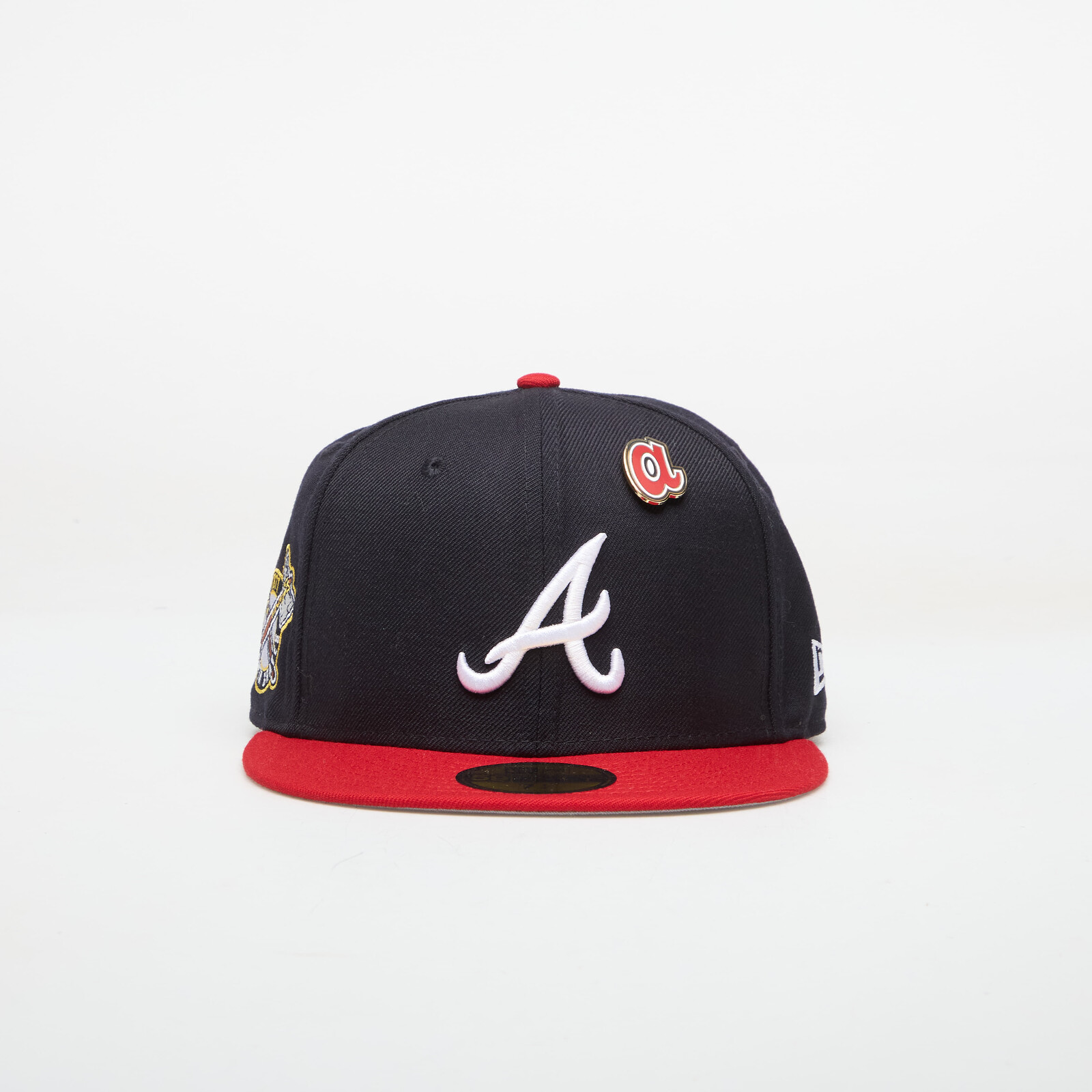 Cap New Era 59FIFTY MLB Img Icon Atlanta Braves Navy/ Red 7 3/8