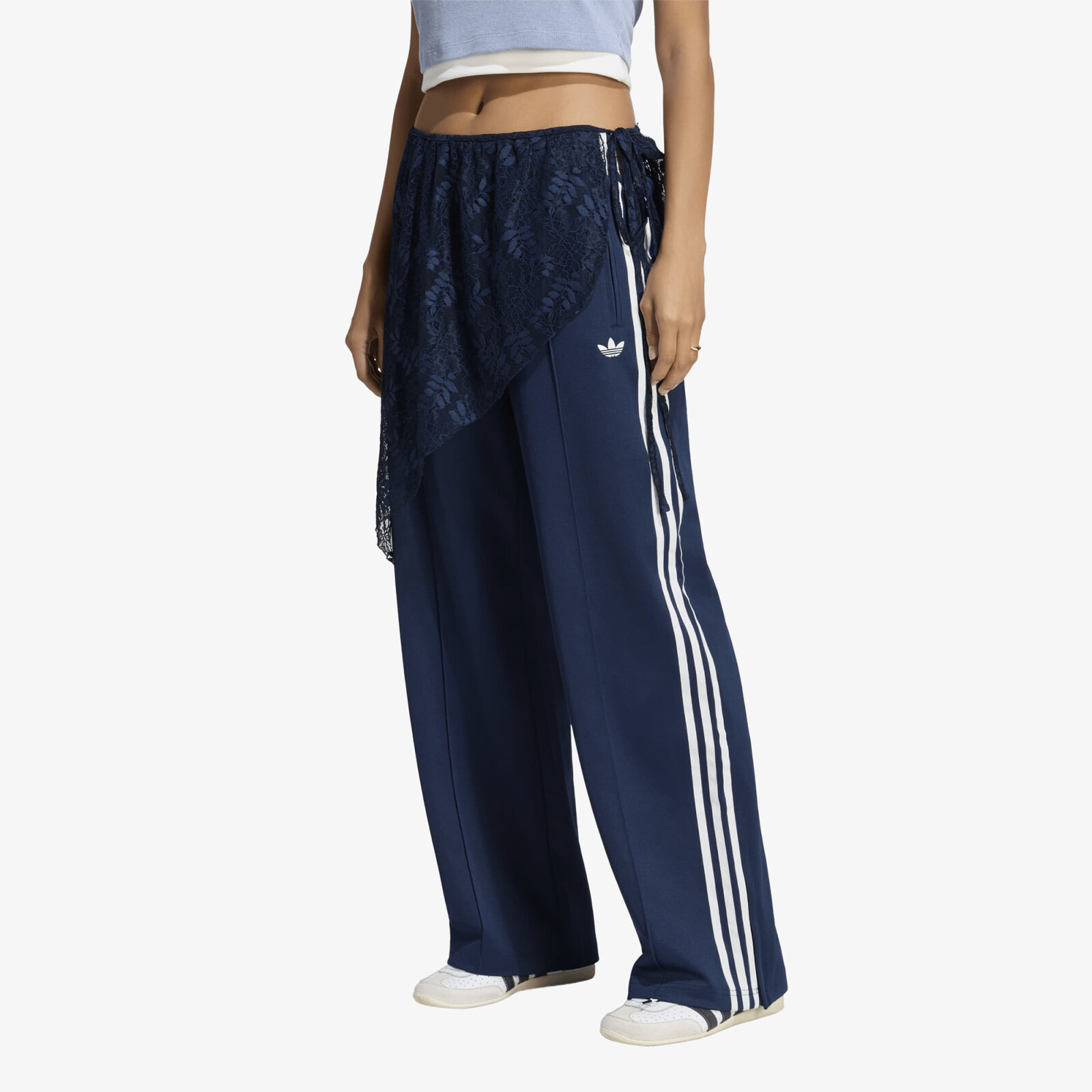 Pants adidas 2IN1 Firebird Loose Track Trousers With Lace Skirt Collegiate Navy XS