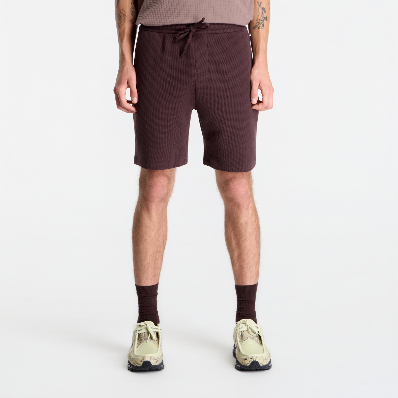 Hugo Boss Waffle Shorts Brown S