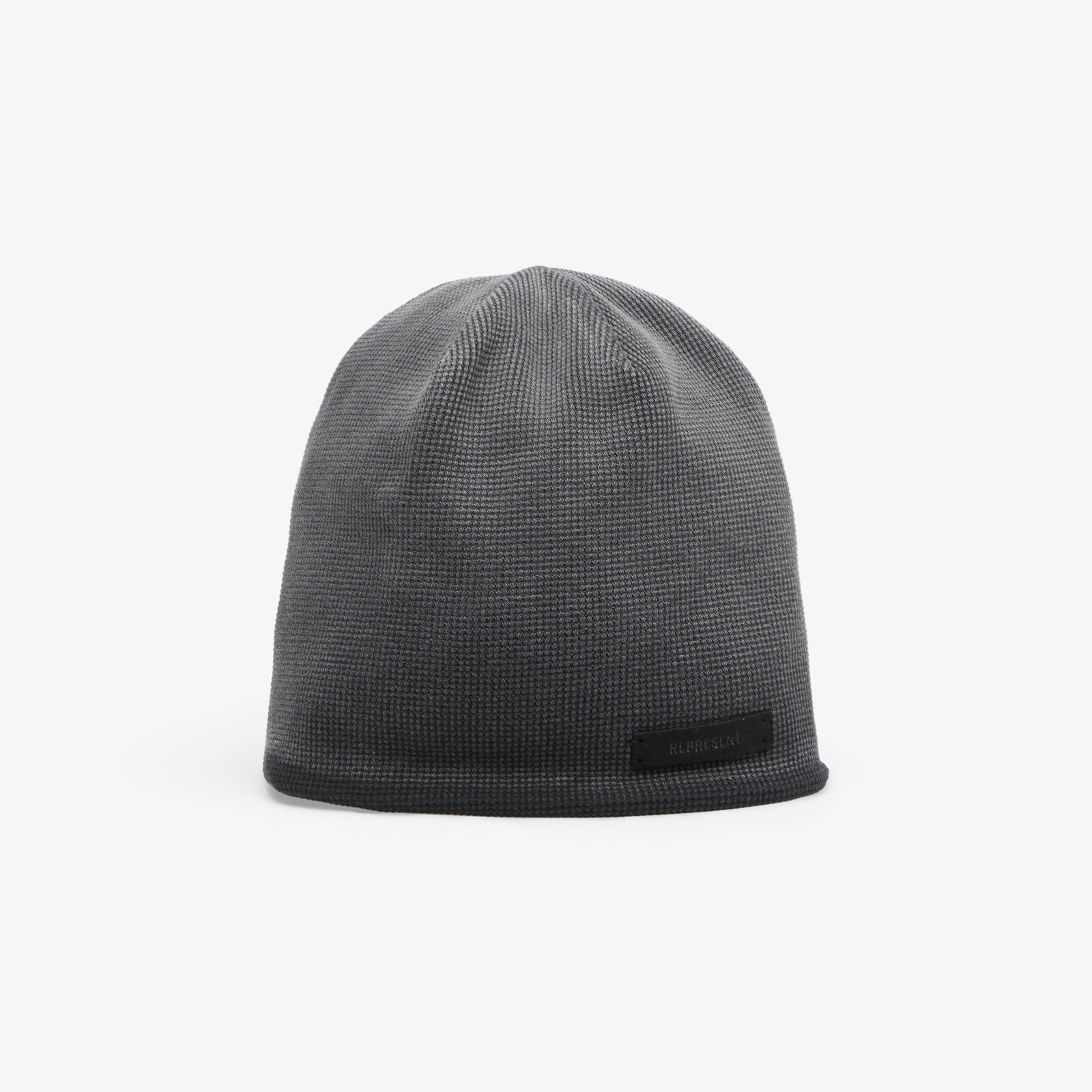 Represent Waffle Beanie Vintage Black Universal