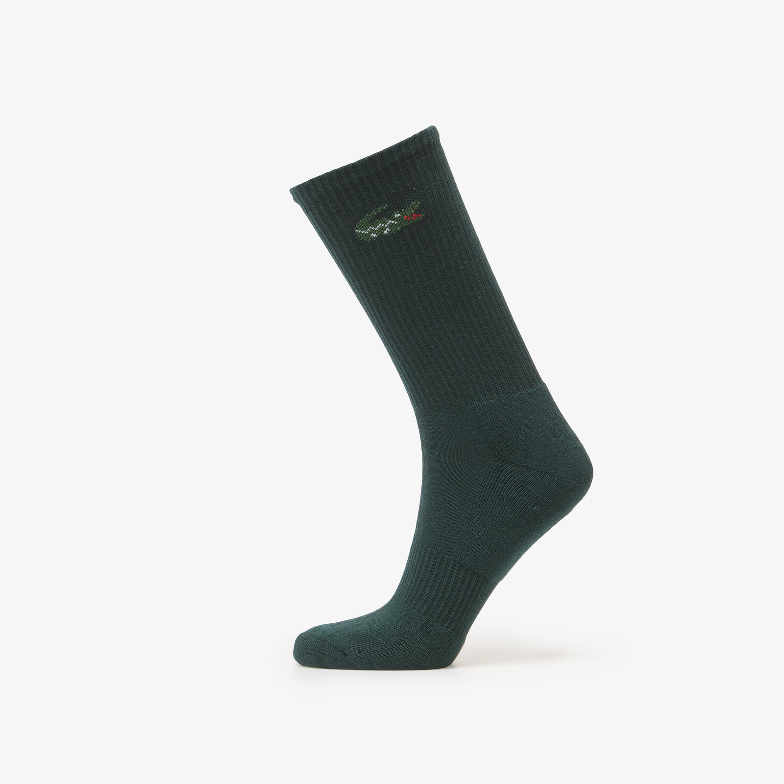 Lacoste Crew Sock Black/ Silver Chine-White-Lichen-Sinople-Black 39-42