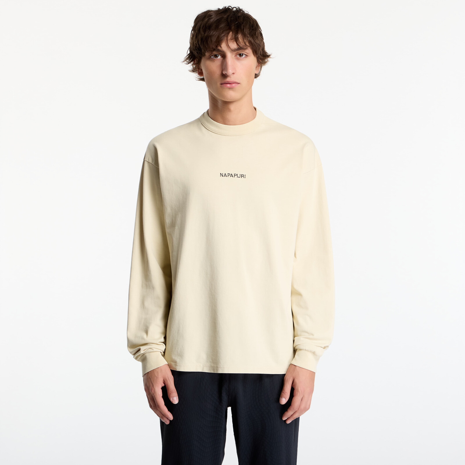 T-shirt Napapijri Tenri Long-Sleeve T-Shirt White XXL