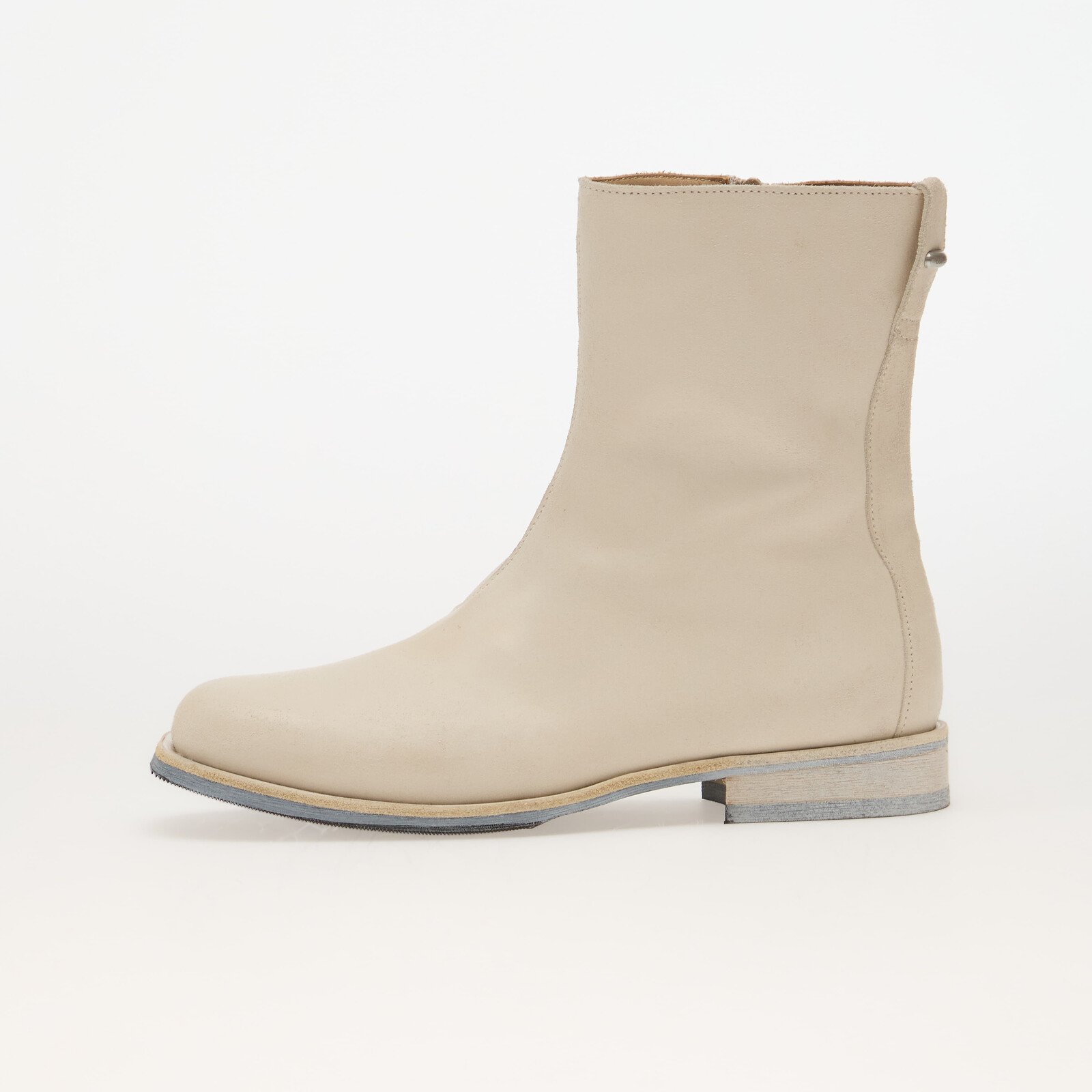 Shoes OUR LEGACY Slim Camion Boot Dirty White Waxed Suede 41