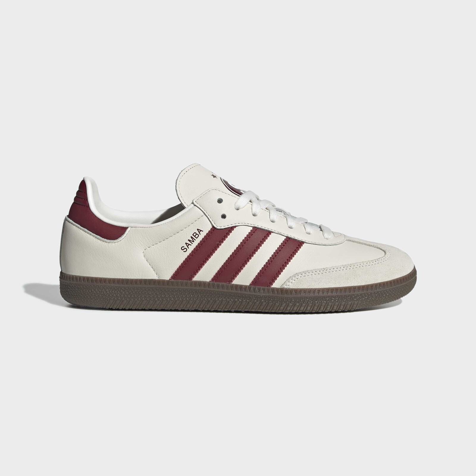 Sneakers adidas x AC Sparta Praha Samba Cloud White/ Noble Maroon/ Core Black UK 10.5