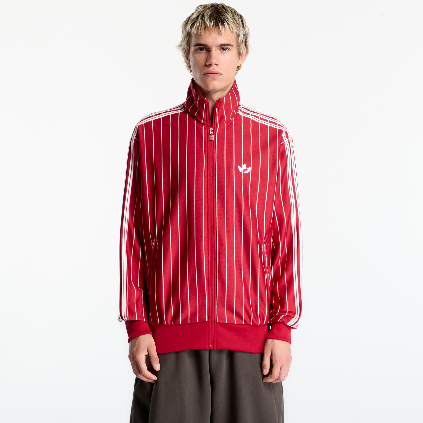 Jacket adidas Firebird Pinstripes Track Top Team Victory Red S