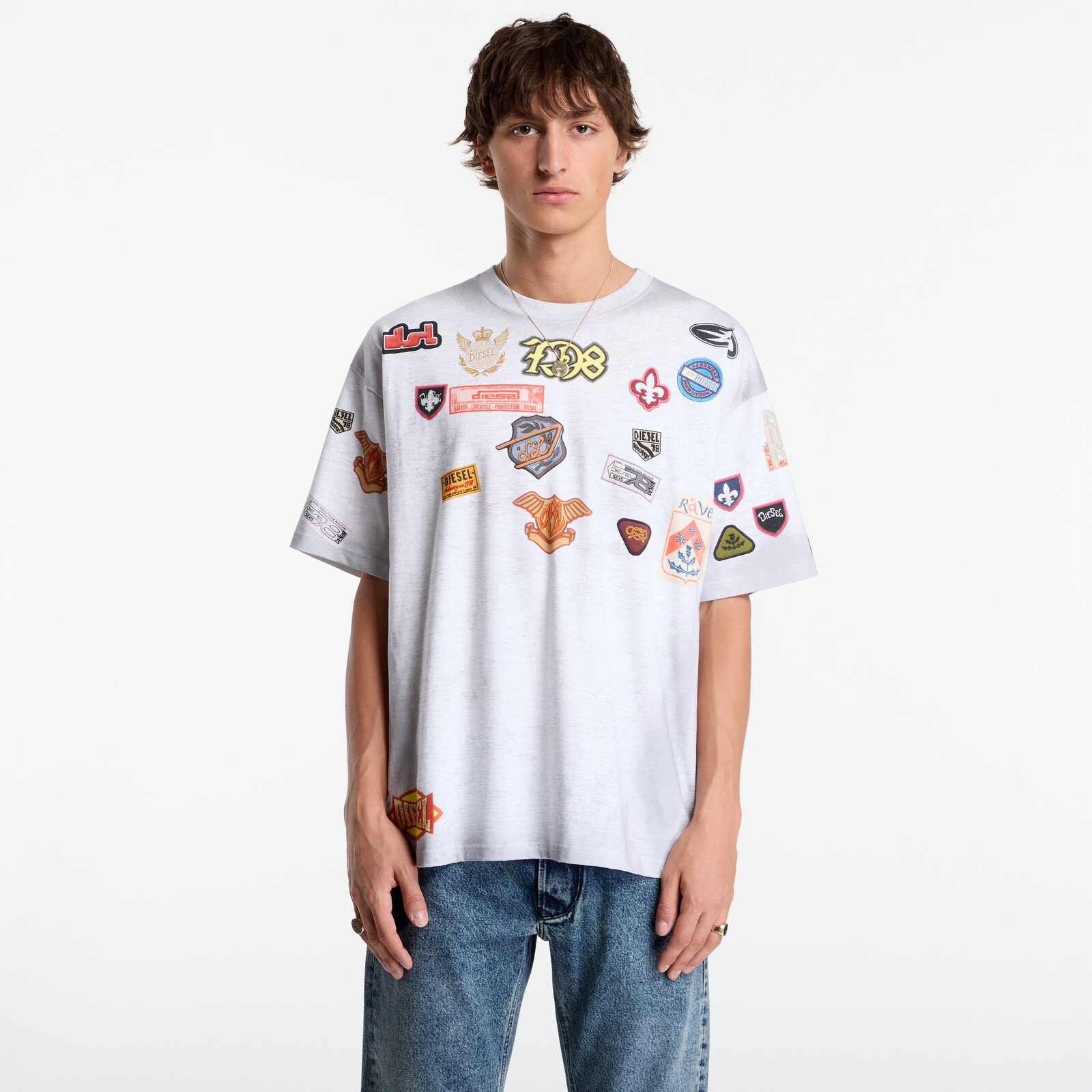 T-shirt Diesel T-Boxt-Aa6 T-Shirt White XL