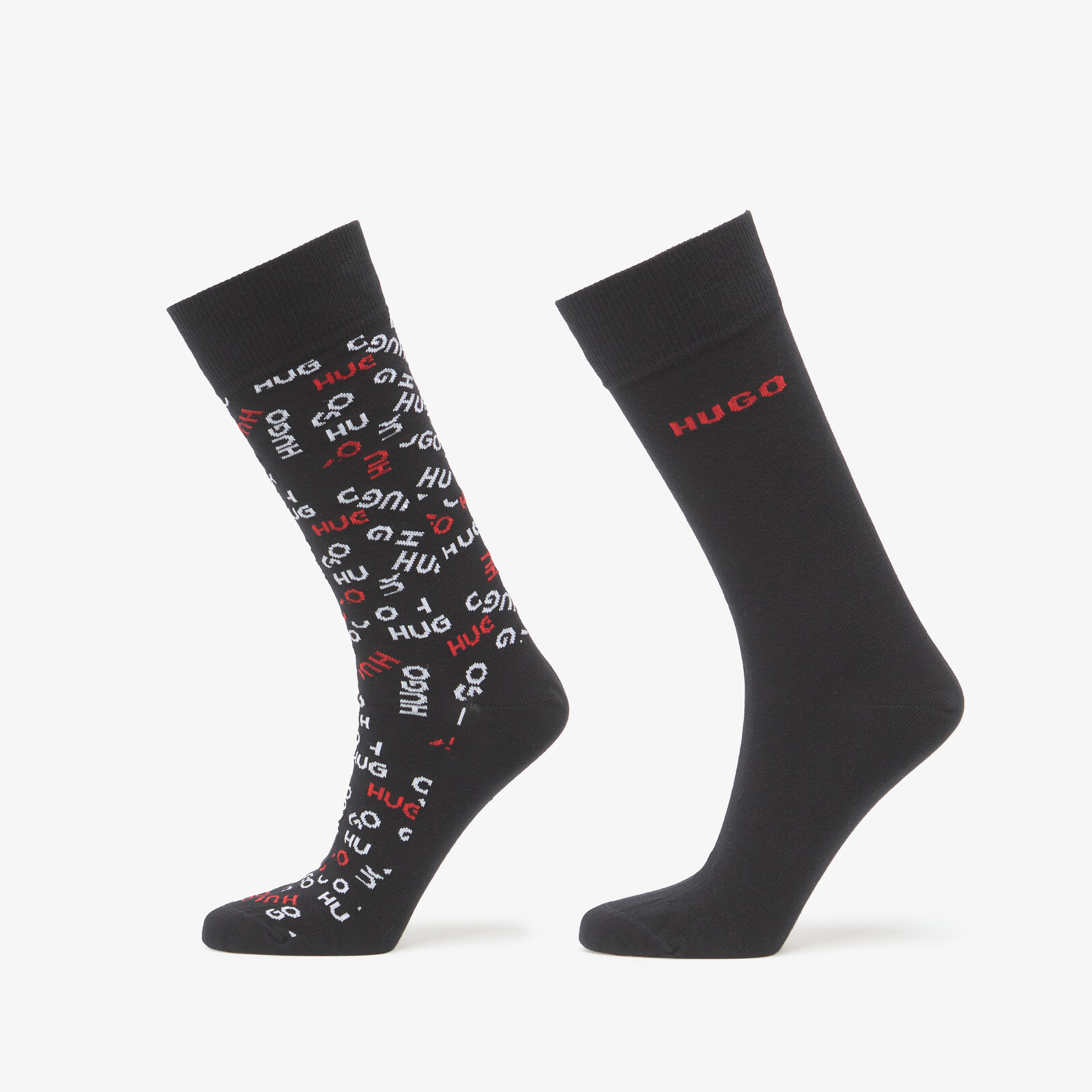 Hugo Boss 2-Pack Rs Tape Logo Cc Black 43-46