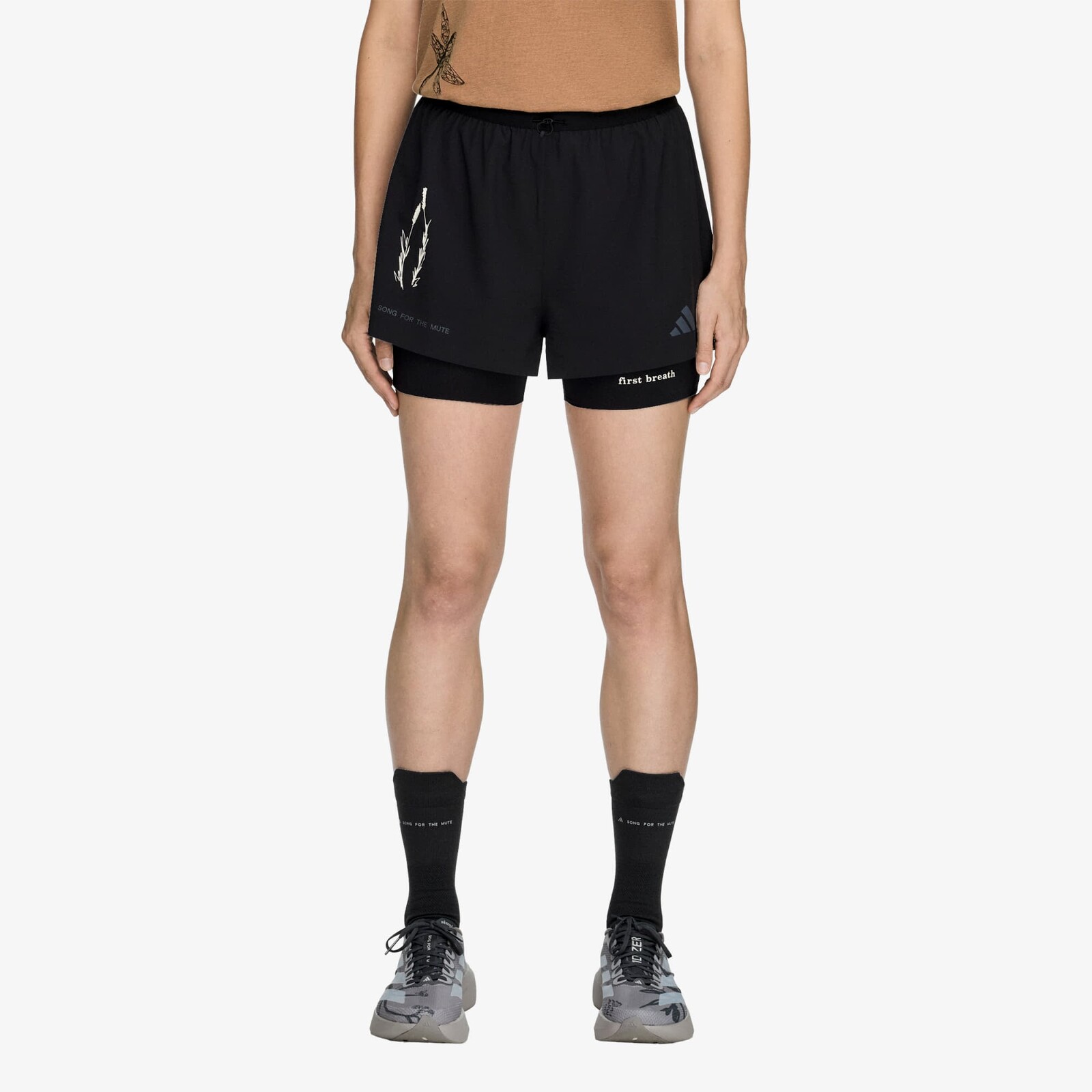 Shorts adidas x Song For The Mute 2in1 Shorts Black S/3