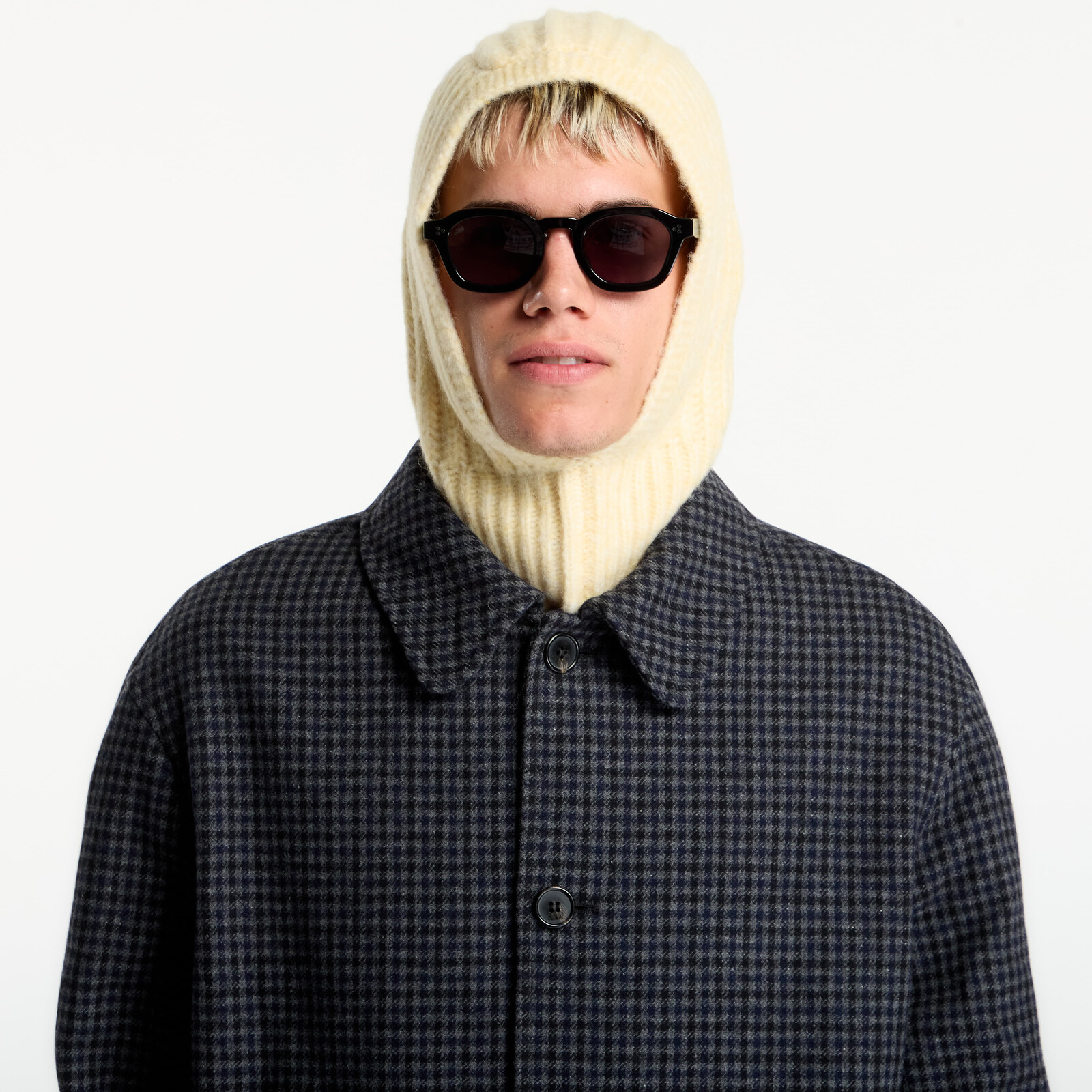 A.P.C. Balaclava Laura Light Yellow 1