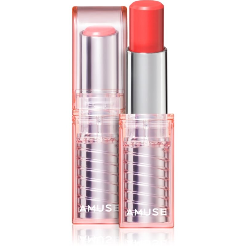 AMUSE Dew Balm tinted lip balm for hydration and shine shade 04 Cherry 3.2 g