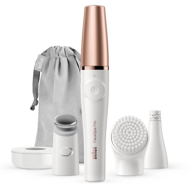 Braun FaceSpa Pro SE911 3-in-1 system for facial hair removal, skin cleansing and toning 1 pc