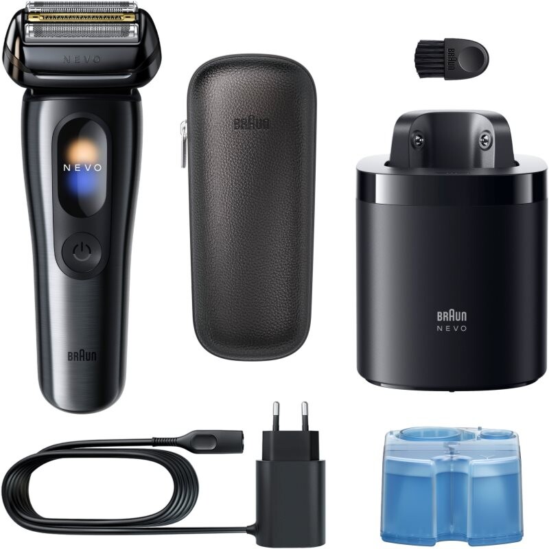 Braun NEVO 15010C electric shaver with a cleaning and charging station 1 pc