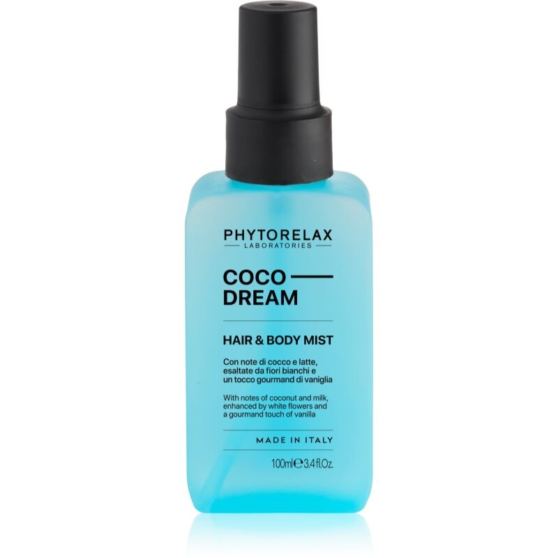 Phytorelax Laboratories Coco Dream scented mist for body and hair for women 100 ml