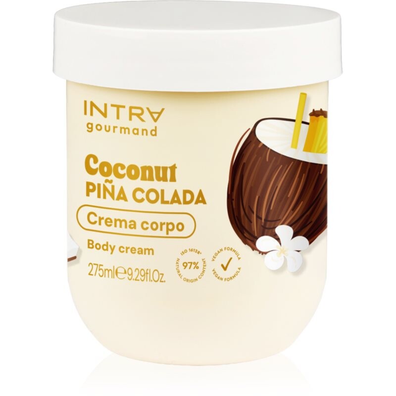 Phytorelax Laboratories Intra Gourmand Coconut Piñacolada moisturising body cream 275 ml