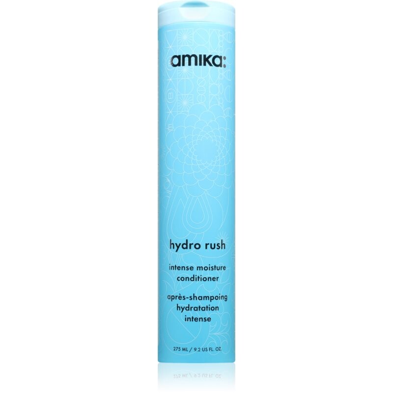 amika Hydro Rush Intense Moisture Conditioner moisturising conditioner for dry hair 257 ml