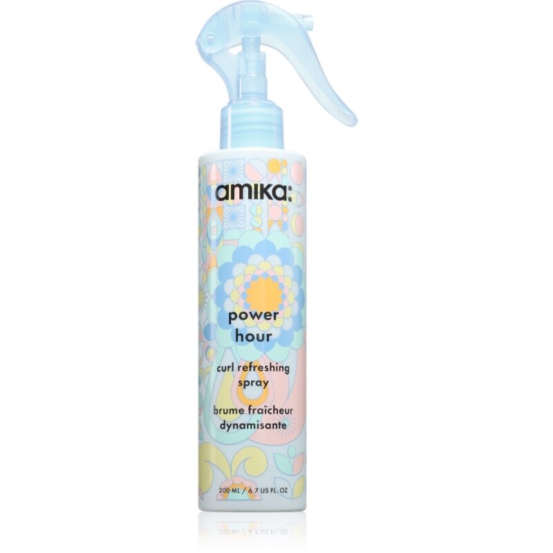 amika Power Hour Curl Refreshing Spray moisturising spray for wavy and curly hair 200 ml