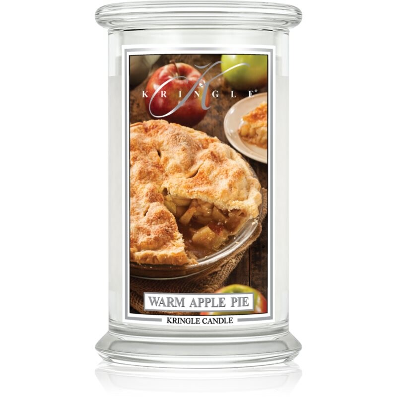 Kringle Candle Classic Warm Apple Pie scented candle 623 g