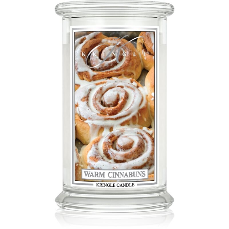 Kringle Candle Classic Warm Cinnabuns scented candle 623 g