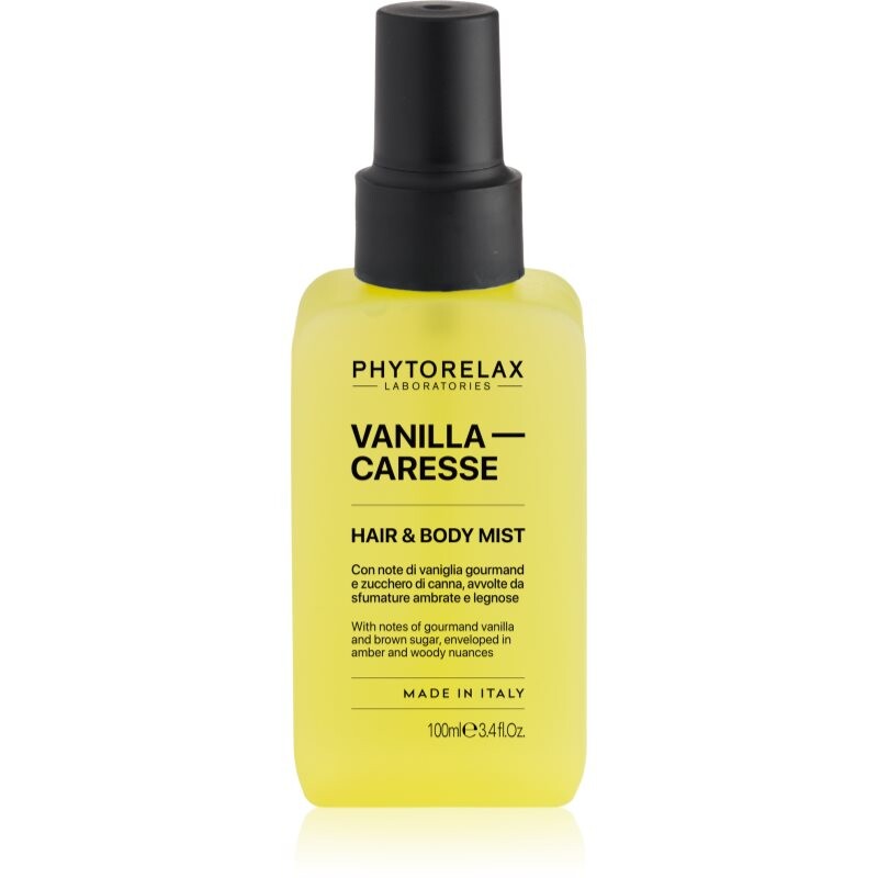 Phytorelax Laboratories Vanilla Caresse scented mist for body and hair for women 100 ml