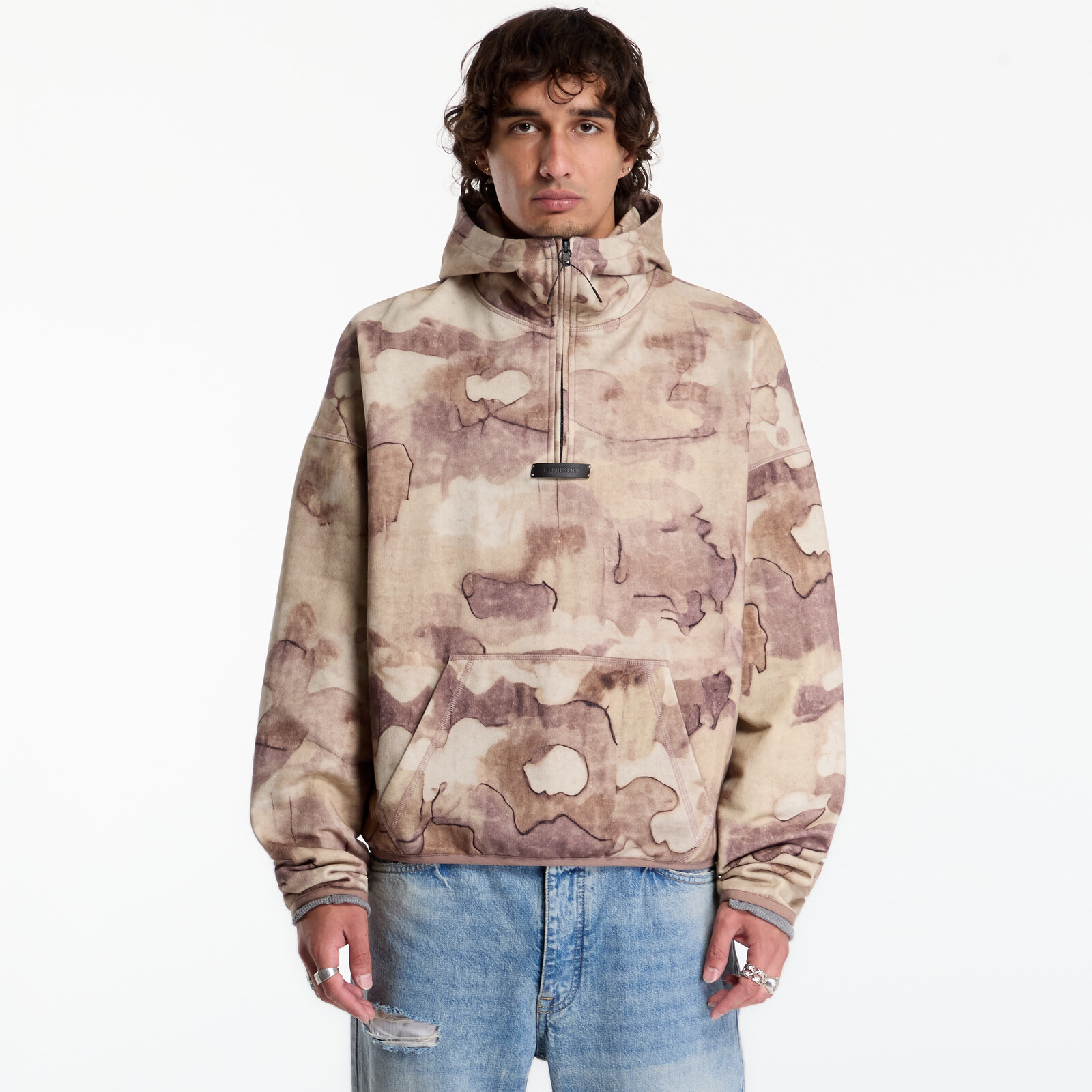 Sweatshirt Represent Shuttle Hoodie UNISEX Riot Camo XXL