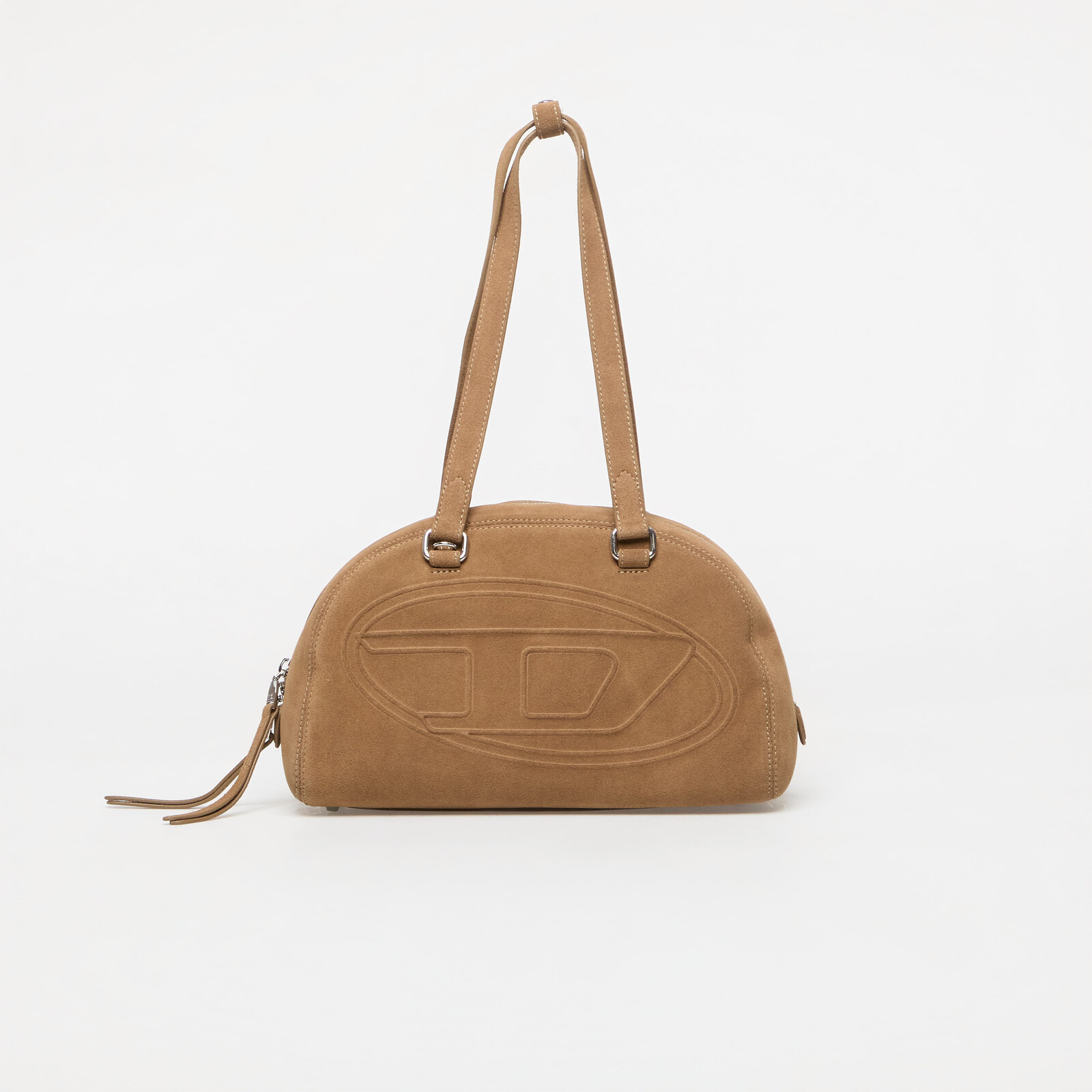 Handbag Diesel 1DR Dome Suede Shoulder Bag Kangaroo Universal