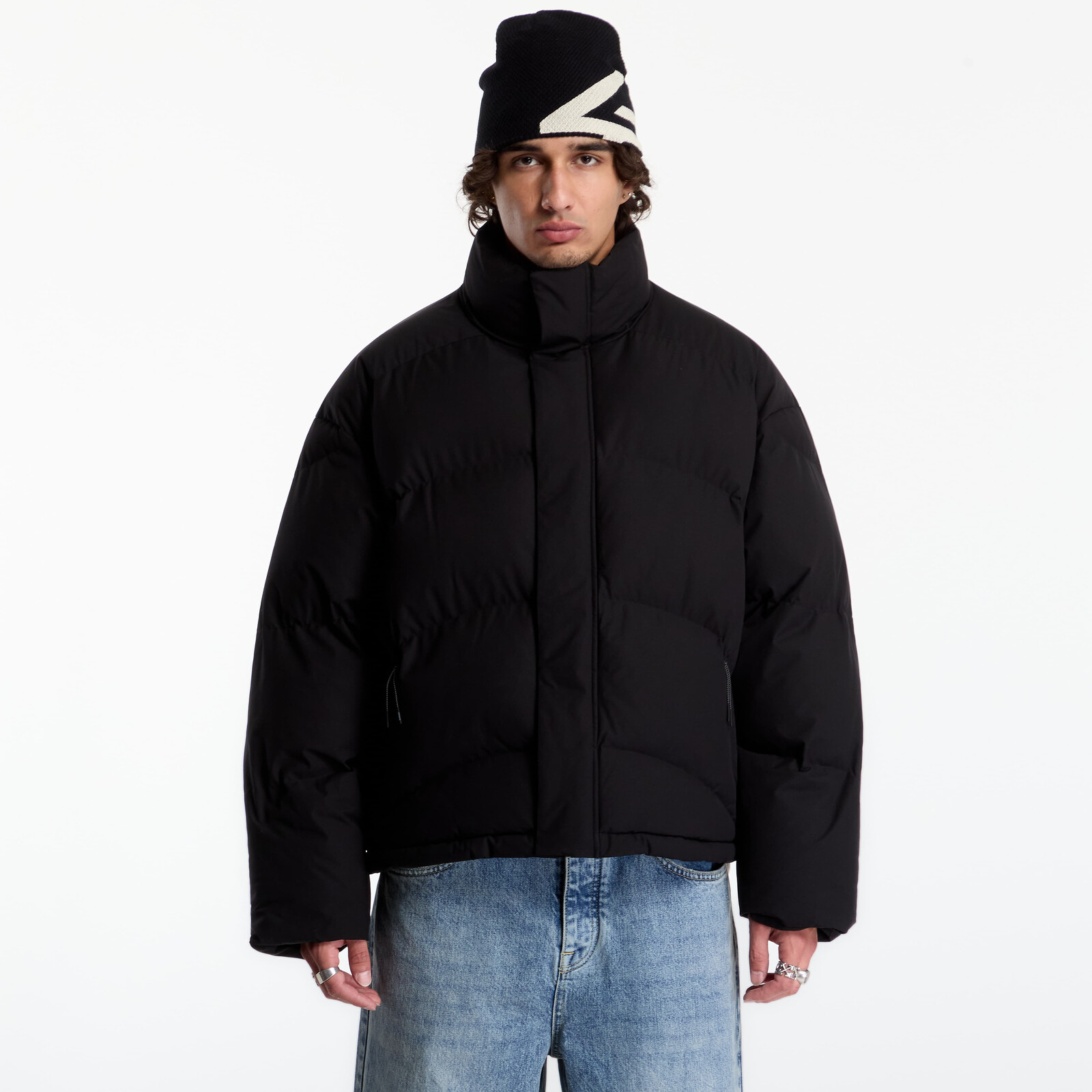 Jacket Represent Riot Puffer UNISEX Black XXL