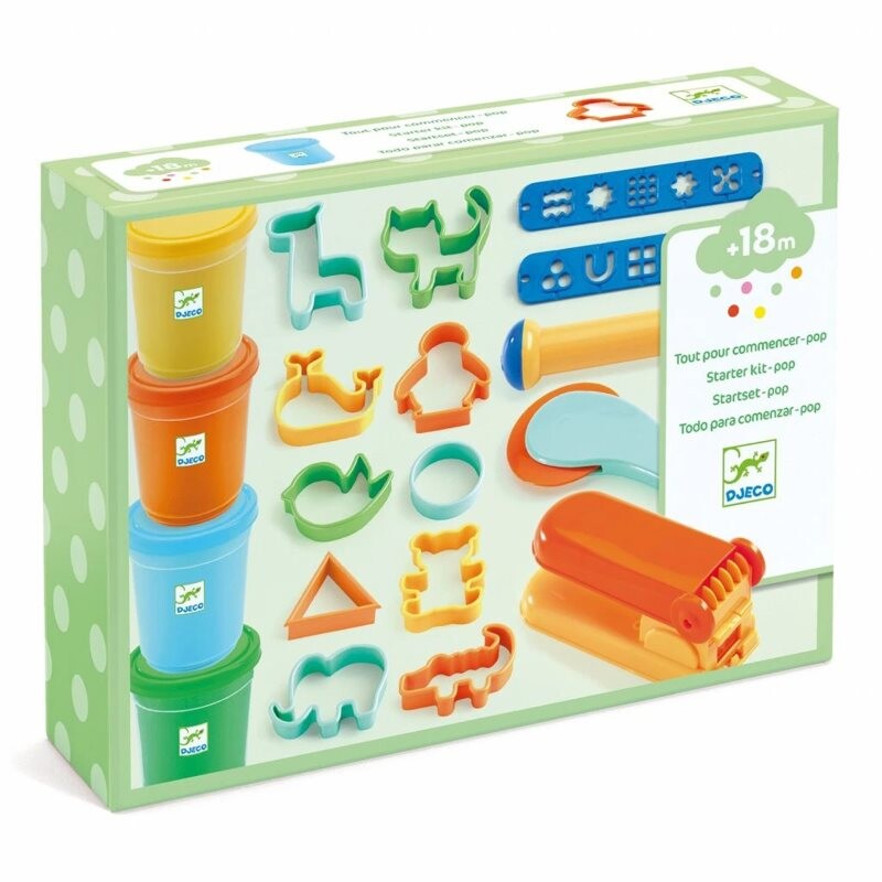 DJECO Starter kit-pop modelling clay set 18m+ 1 pc