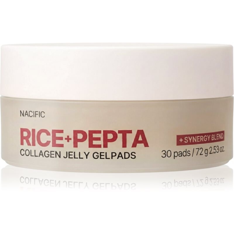 Nacific Rice + Pepta Collagen Jelly Gel Pads toner pads with firming effect 30 pc