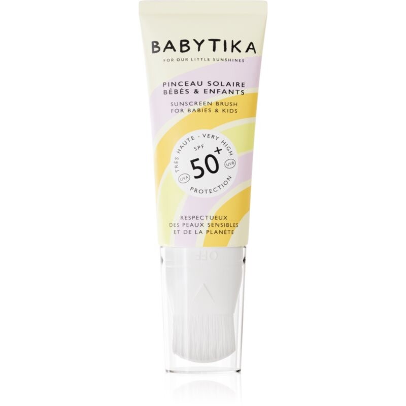Mimitika Babytika Sunscreen Brush SPF 50+ sunscreen for children with applicator SPF 50+ 40 ml