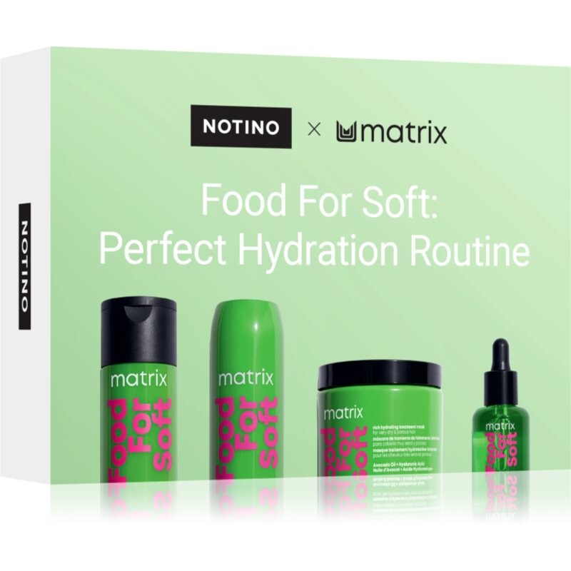 Beauty Discovery Box Notino × Matrix –⁠⁠⁠⁠⁠⁠ Food for Soft: Perfect Hydration Routine set for women