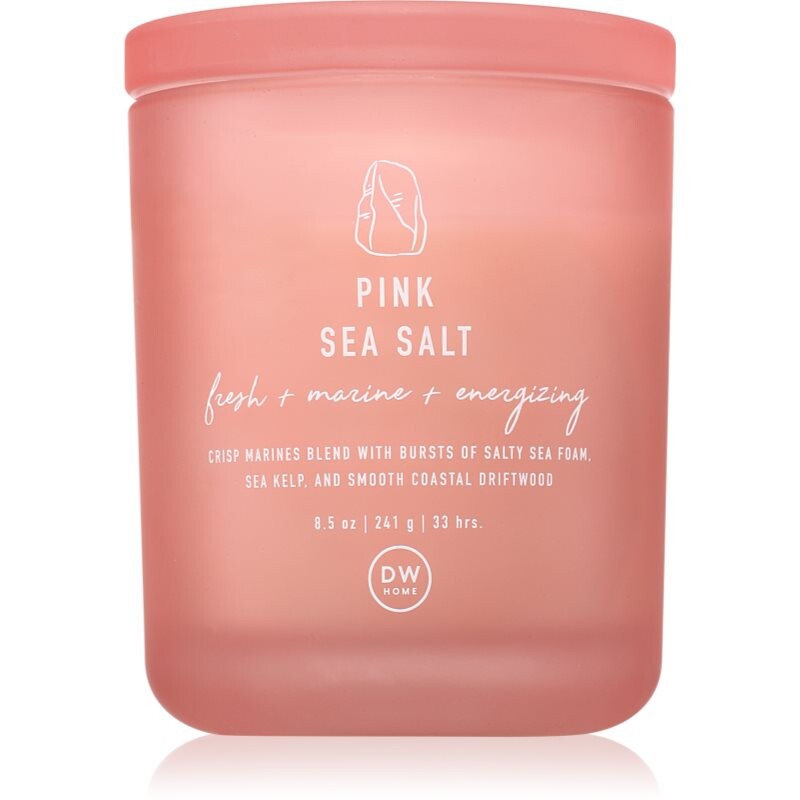 DW Home Prime Pink Sea Salt scented candle 241 g