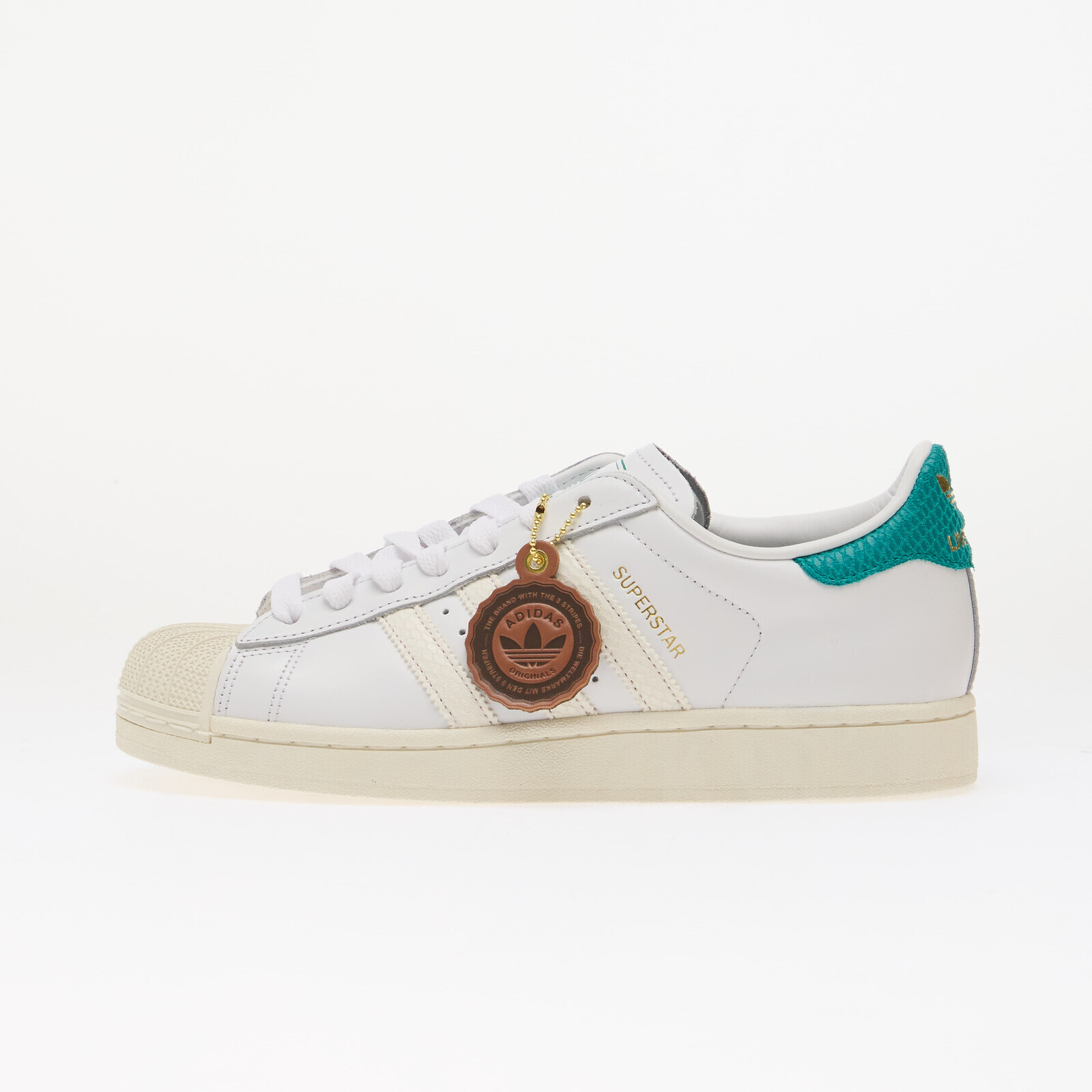 Shoes adidas Superstar II Ftwr White/ Equipment Green/ Off White 9