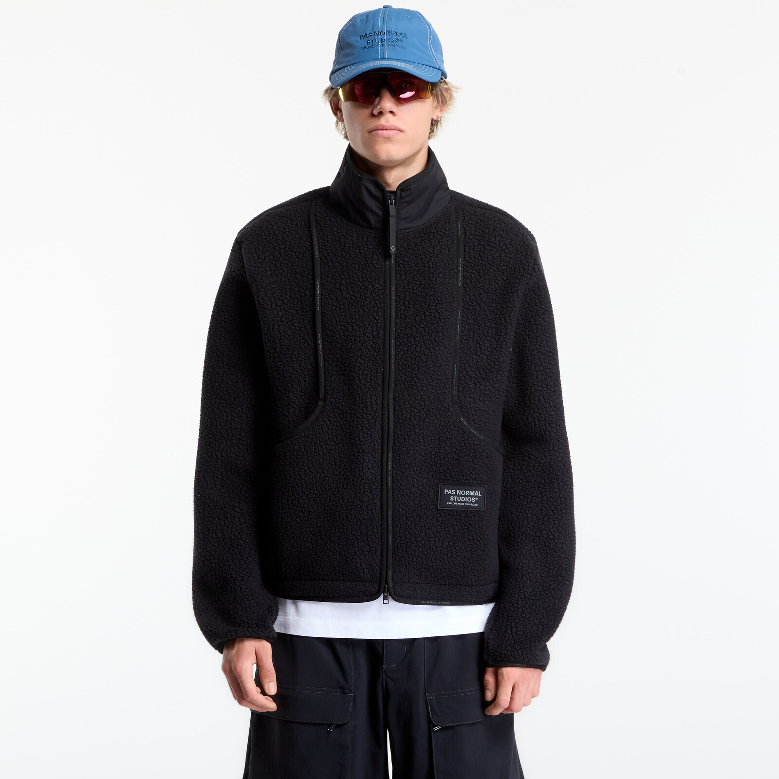Jacket Pas Normal Studios Off-Race Pile Fleece Jacket Black M