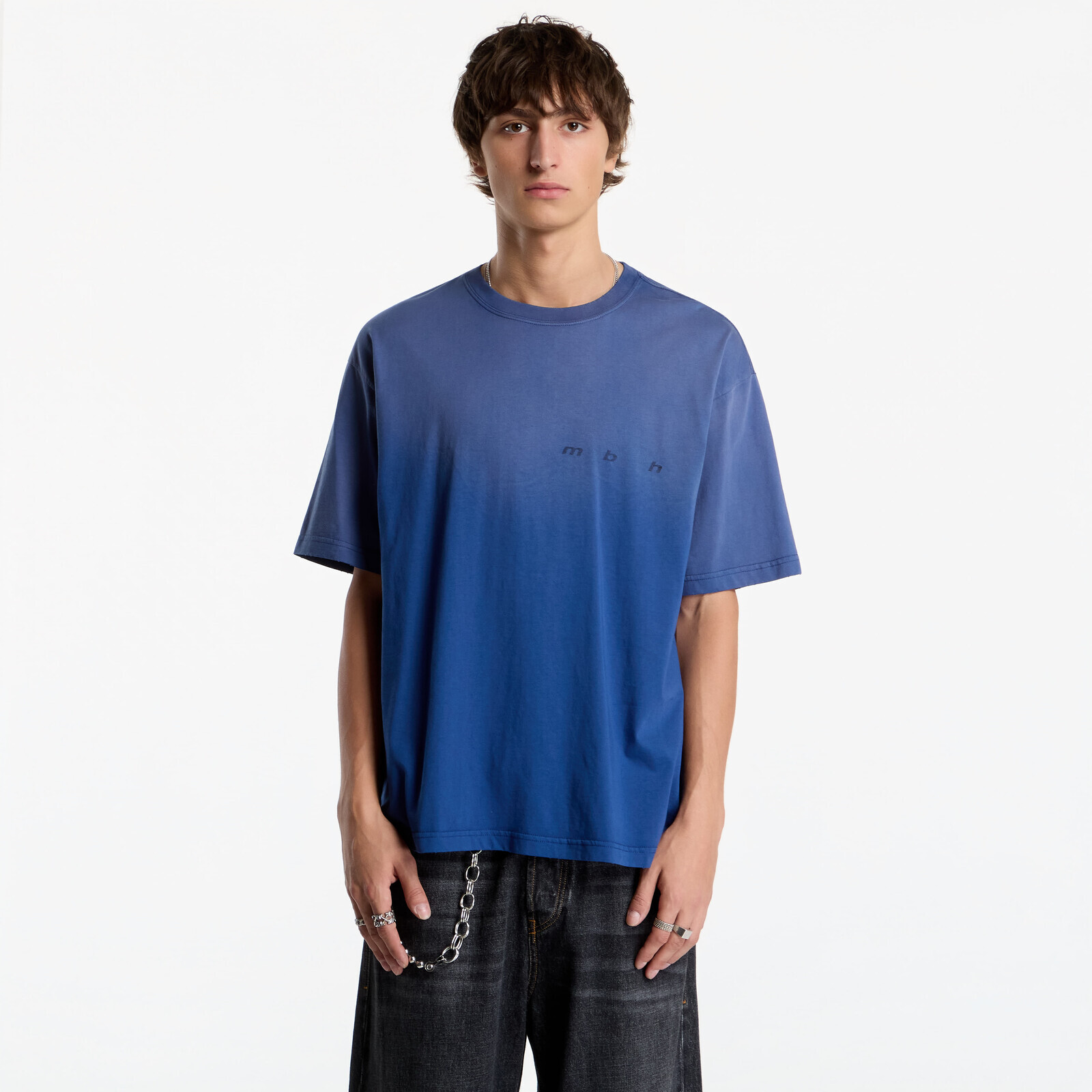 T-shirt MISBHV M B H T-Shirt UNISEX Cold Blue S