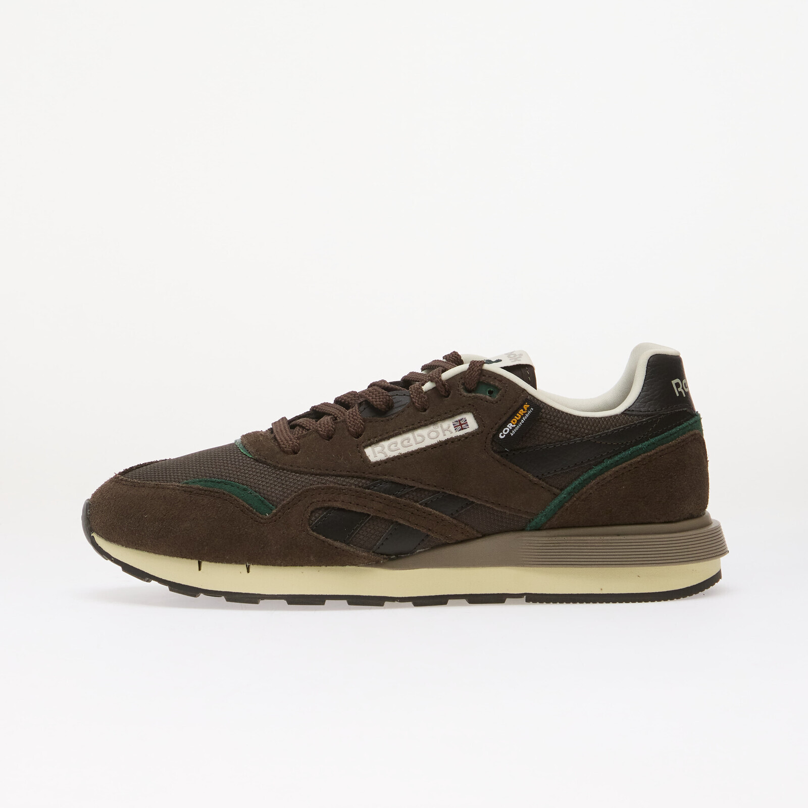 Sneakers Reebok Classic Nylon 89 Espresso/ Washed Black/ Heritage Green UK 6.5