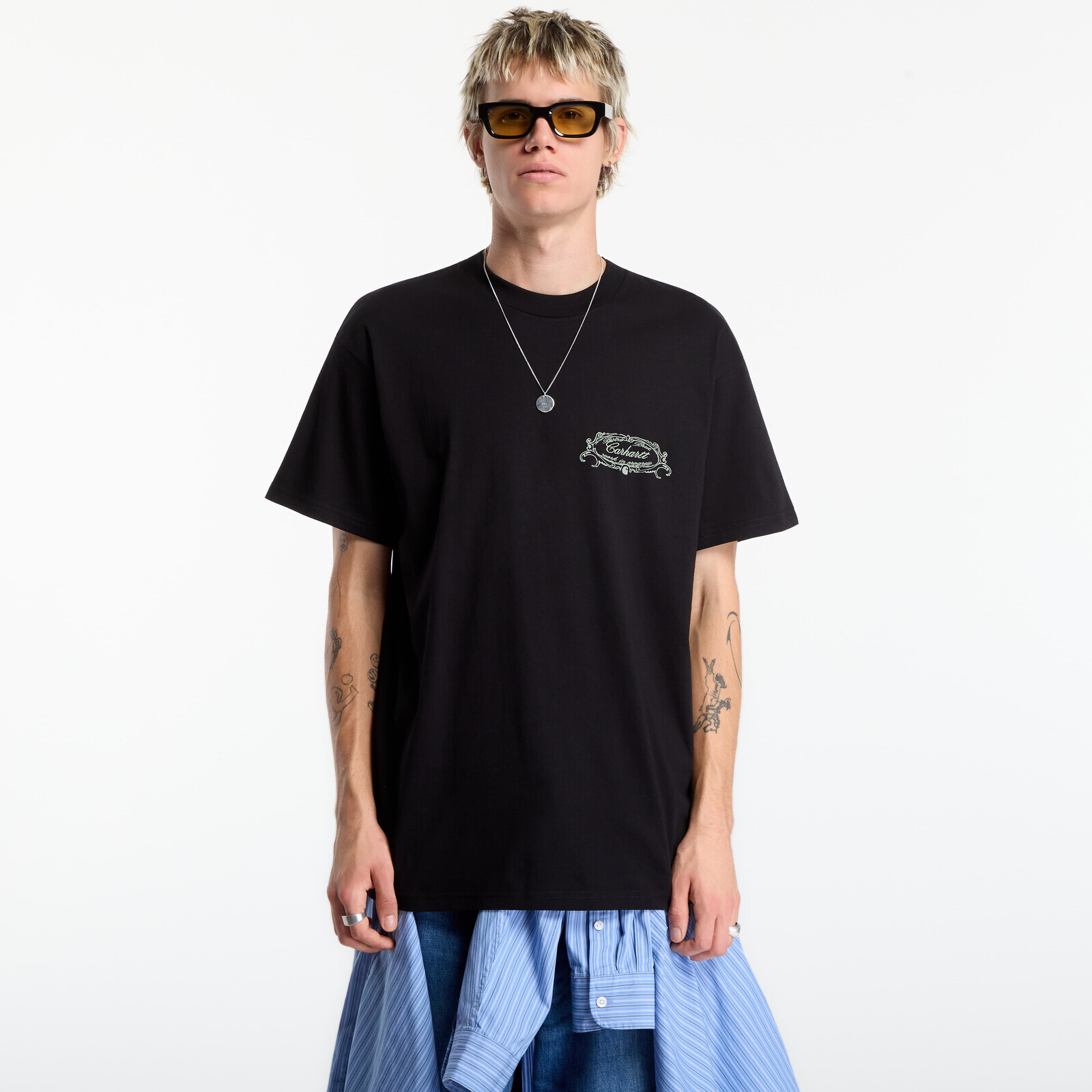 T-shirt Carhartt WIP S/S Chez WIP T-Shirt UNISEX Black M