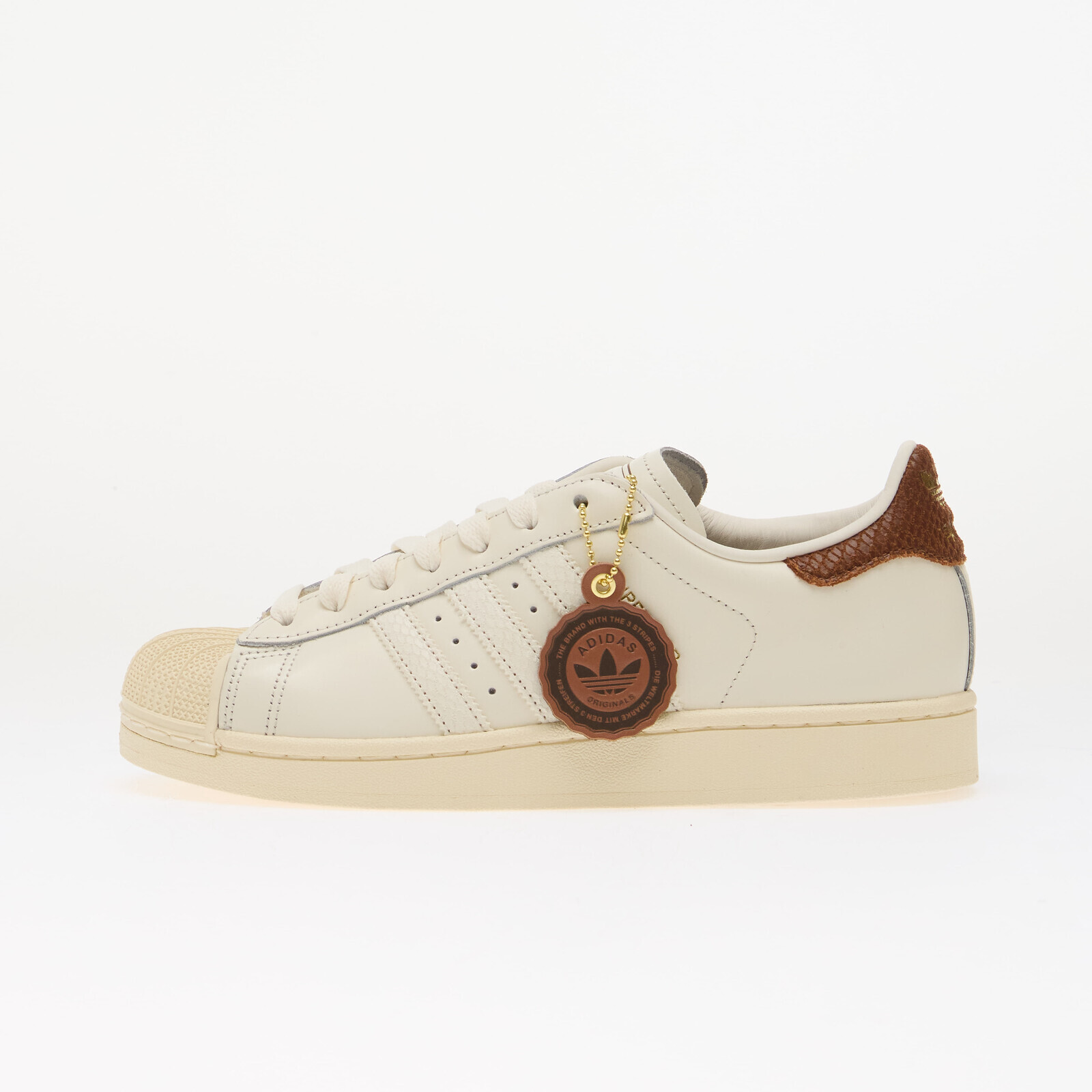 Shoes adidas Superstar II Core White/ Preloved Brown/ Cream White 10
