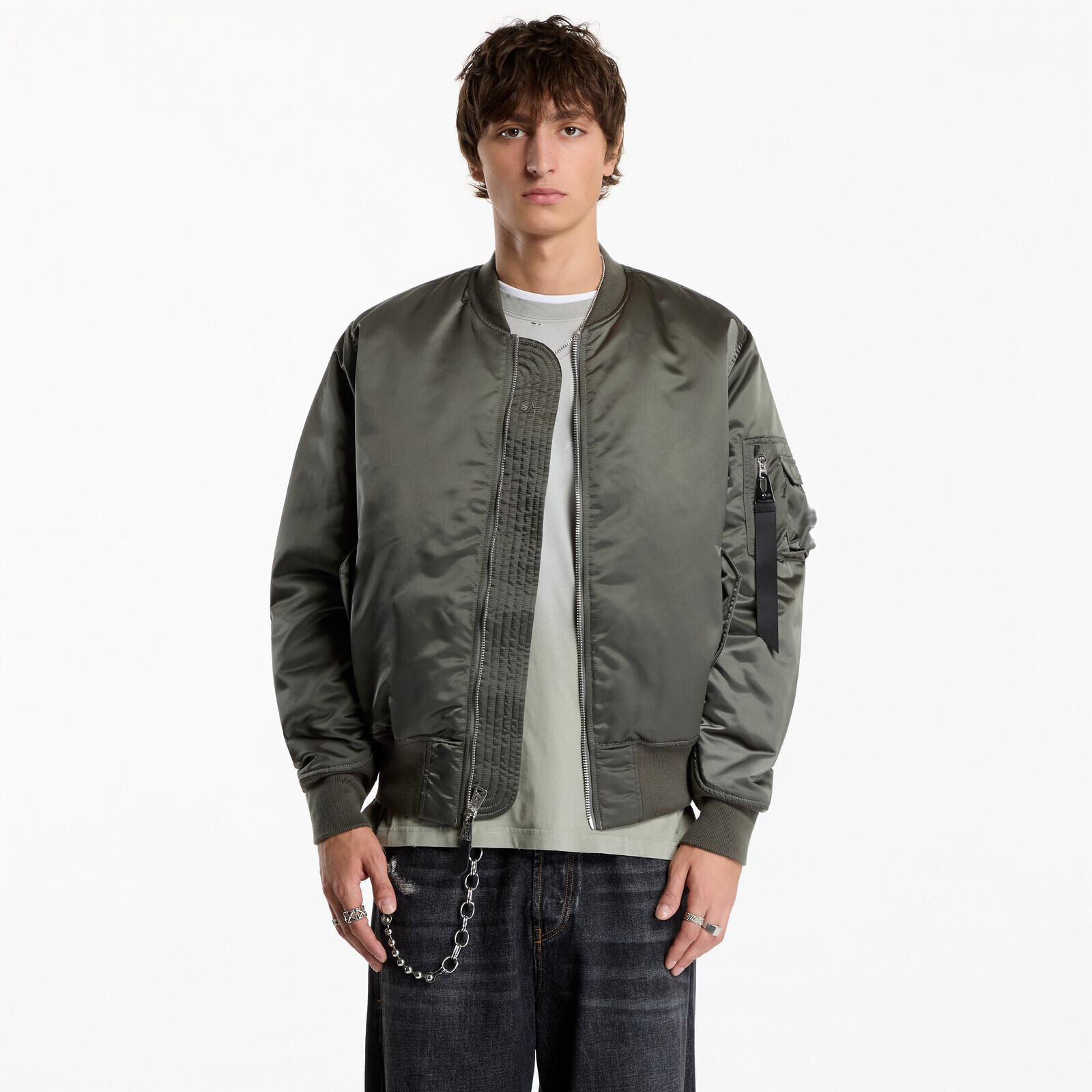 Jacket Alpha Industries MA-1 Base Flight Jacket UV Vintage Green XL