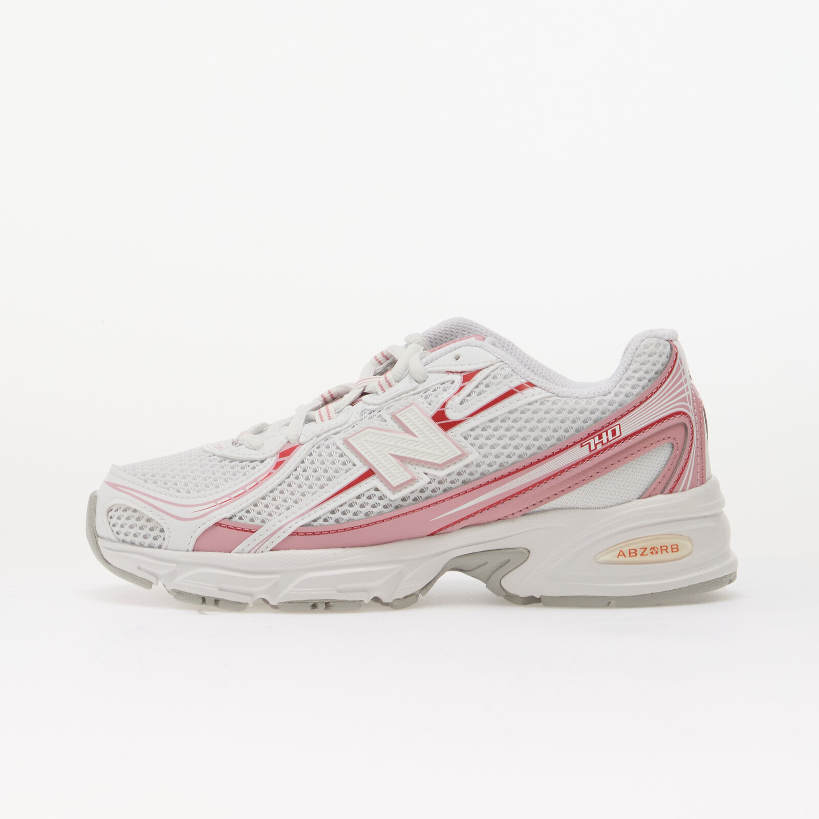 Sneakers New Balance Kids 740 White/ Pink UK 4