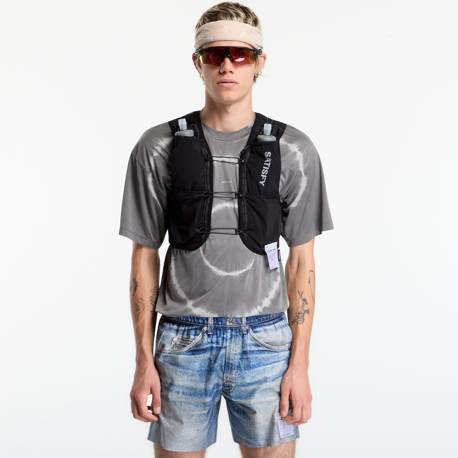 Satisfy TechSilk Drift Cordura 5L Hydration Vest Black L/XL