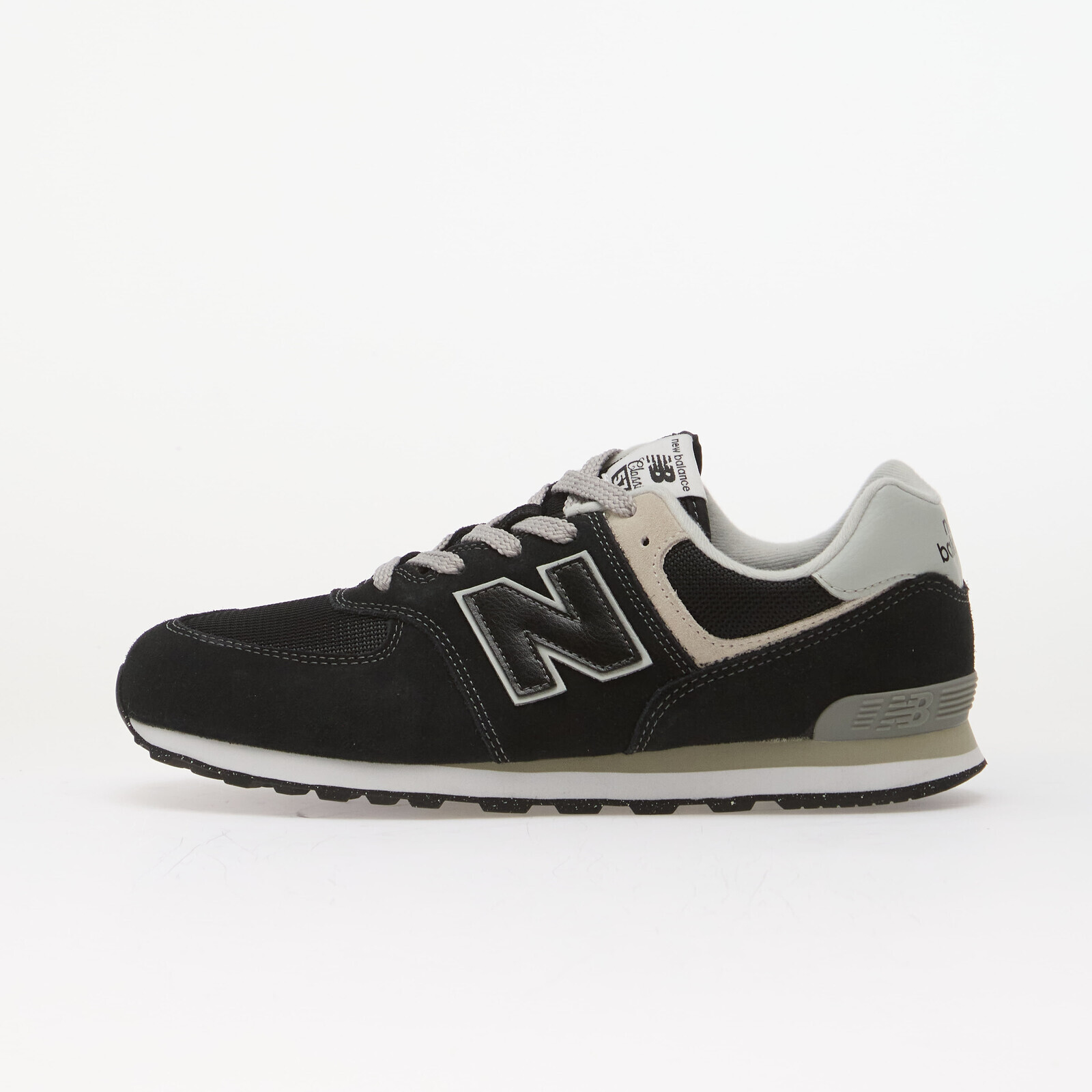 Shoes New Balance 574 Kids Black/ White Evb 6