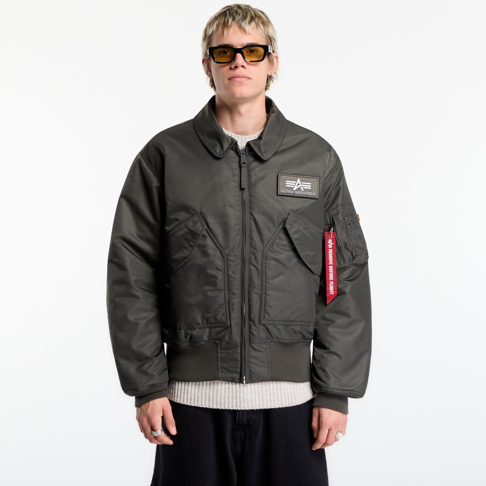 Jacket Alpha Industries CWU-45 Heritage Rep. Grey XXL