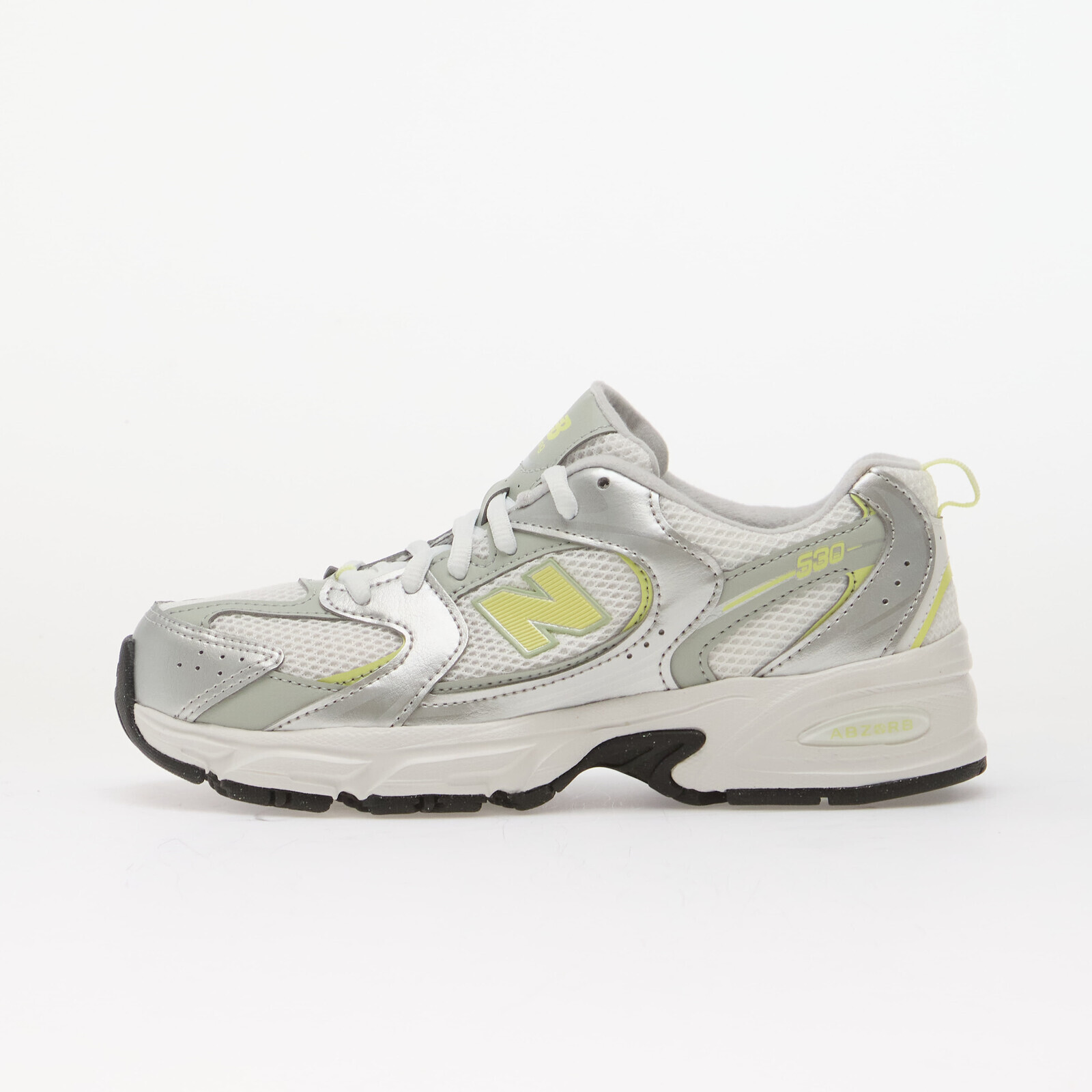 Sneakers New Balance Kids 530 White/ Silver/ Yellow UK 5