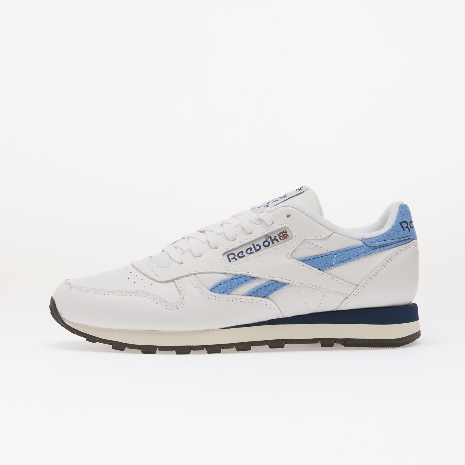 Sneakers Reebok Classic Leather Ftwr White/ Essential Blue/ Batik Blue UK 10