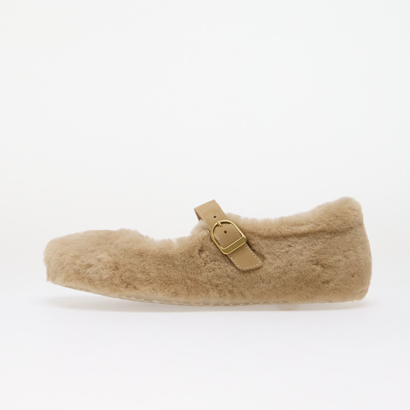 Birkenstock Santa Clarita Shearling Upper Sandcastle 38