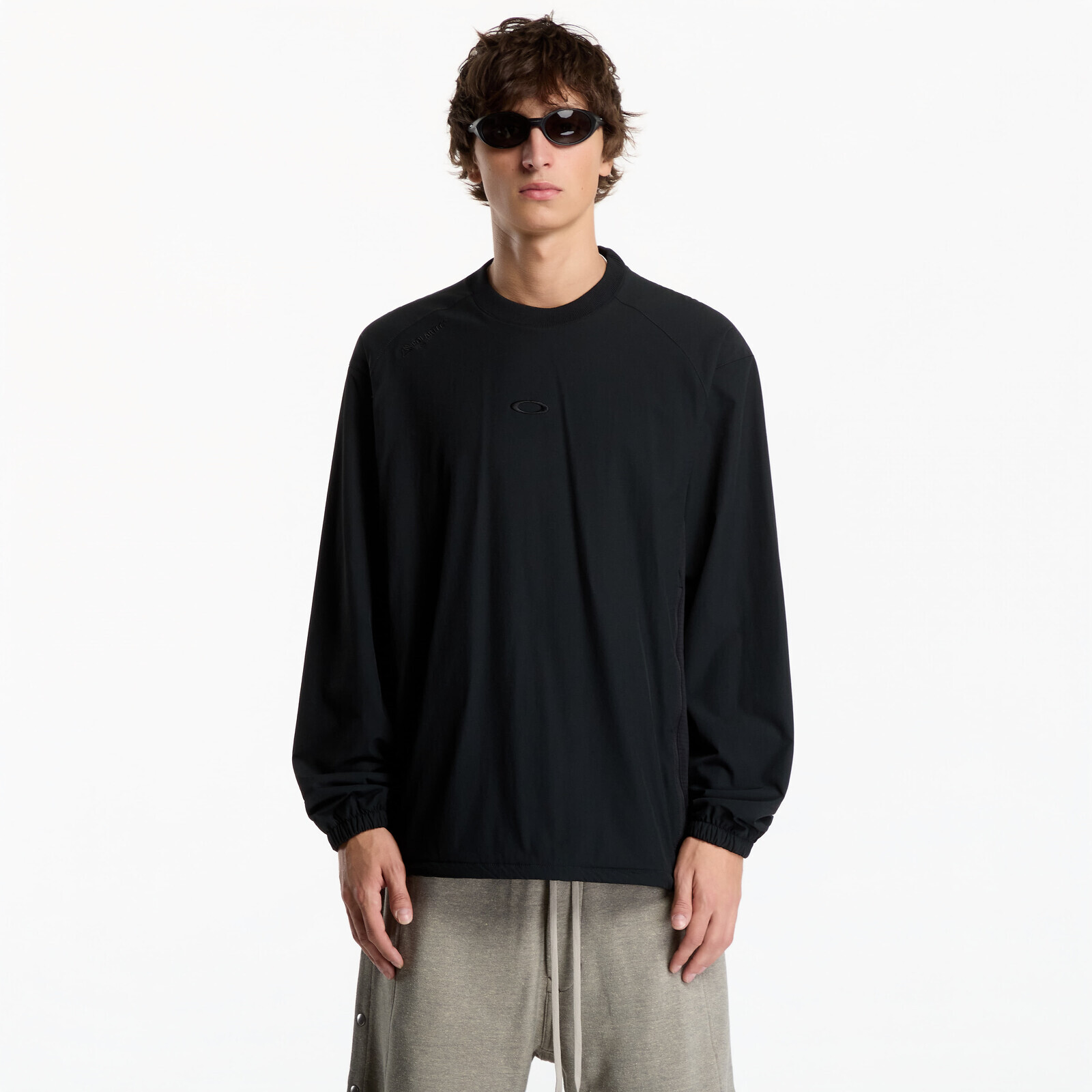 Sweatshirt Oakley Bowls Alpha Crewneck Blackout S